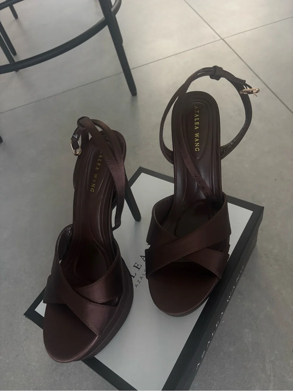 Azalea Wang elegant brown